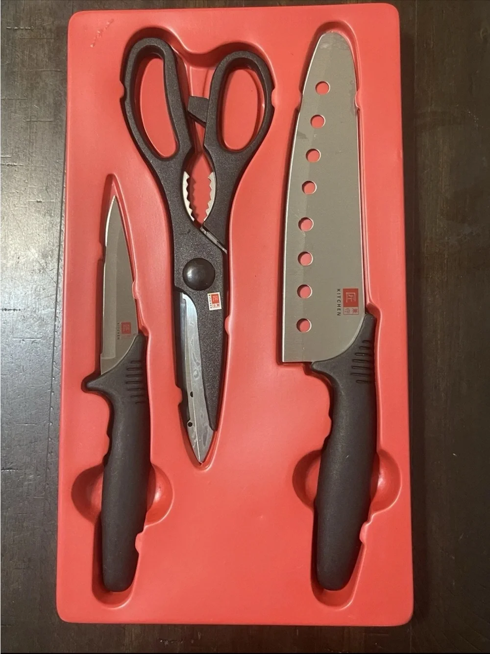 Japanese knife Set Santoku Petty Scissors Takumi Kanemori 匠兼守 kitchen knife
